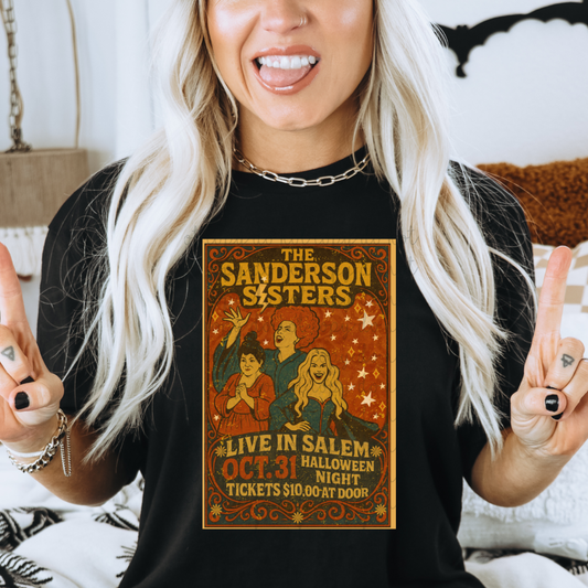 The Sanderson Sisters DTF Transfers