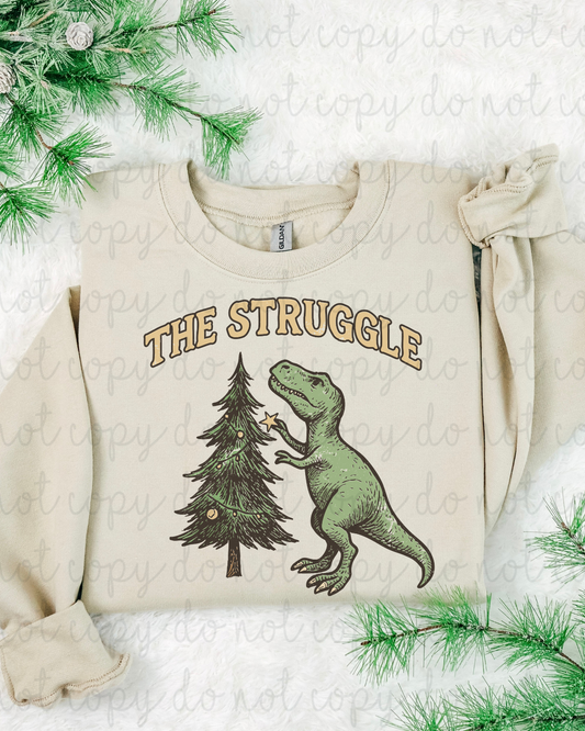 The Struggle DTF Transfer