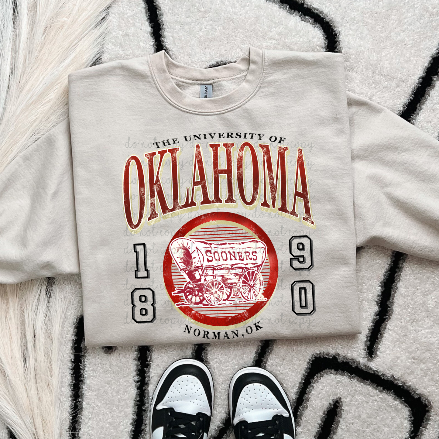 The University Of Oklahoma DTF Transfer