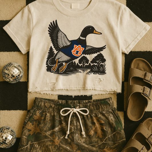 Mallard Game Day Tigers DTF Transfer