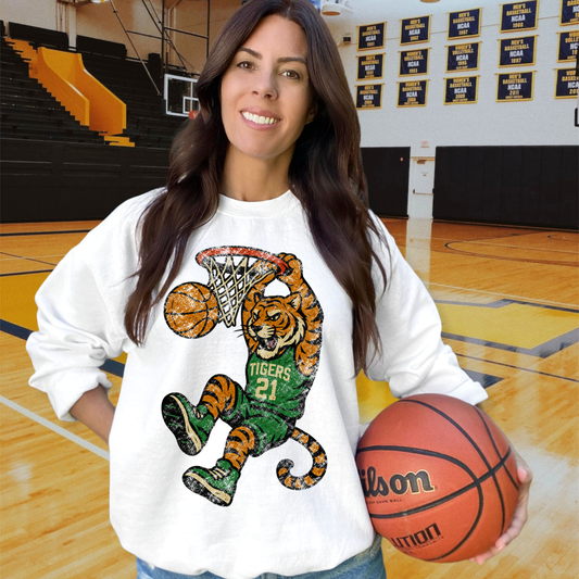 Tigers Green DTF Transfer