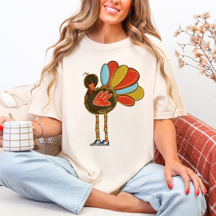 Turkey Doodle DTF Transfer