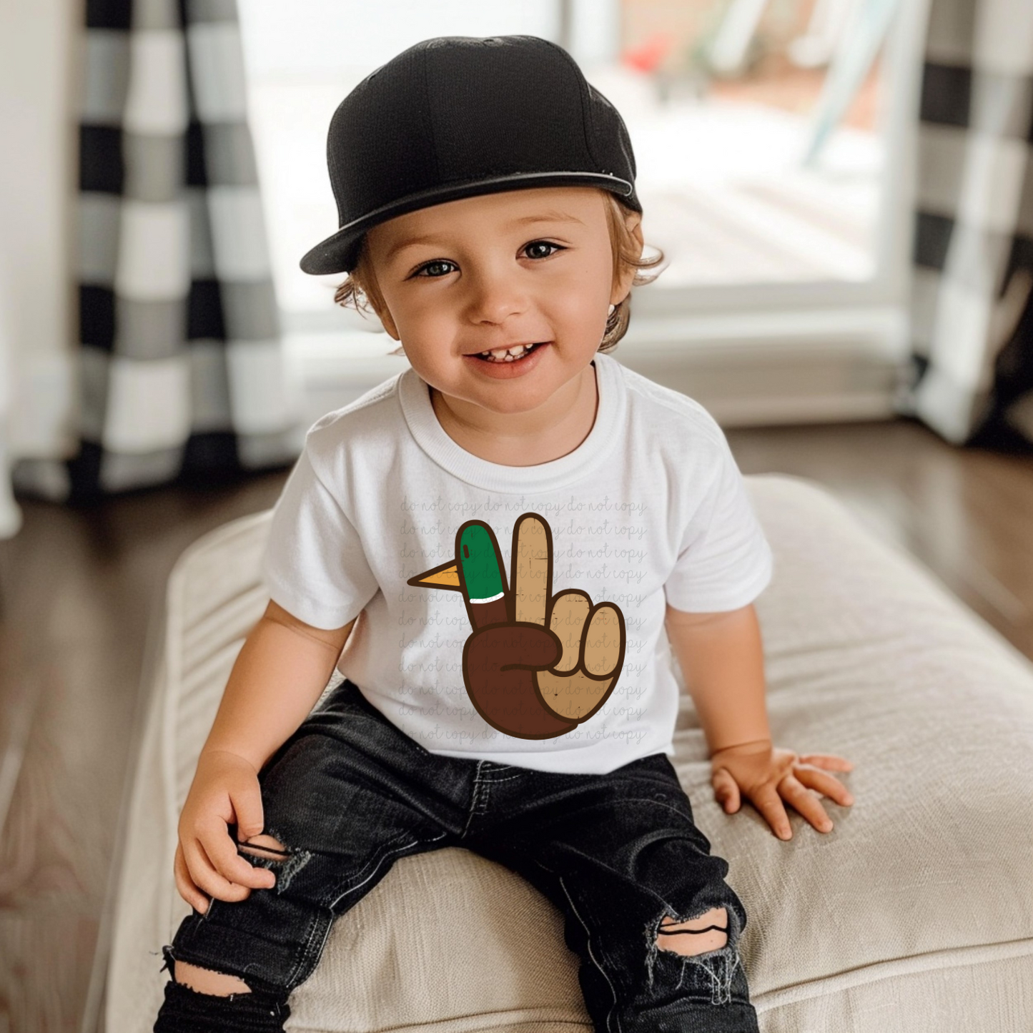 Peace Turkey DTF Transfer