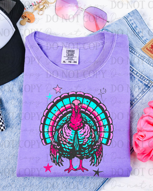 Turkey Stars DTF Transfer