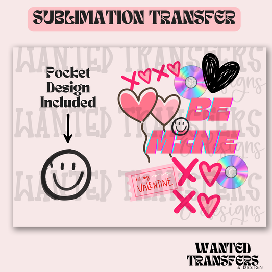 Valentine Collage Exclusive Sublimation Transfer
