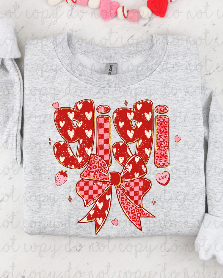 Valentine Gigi DTF Transfer