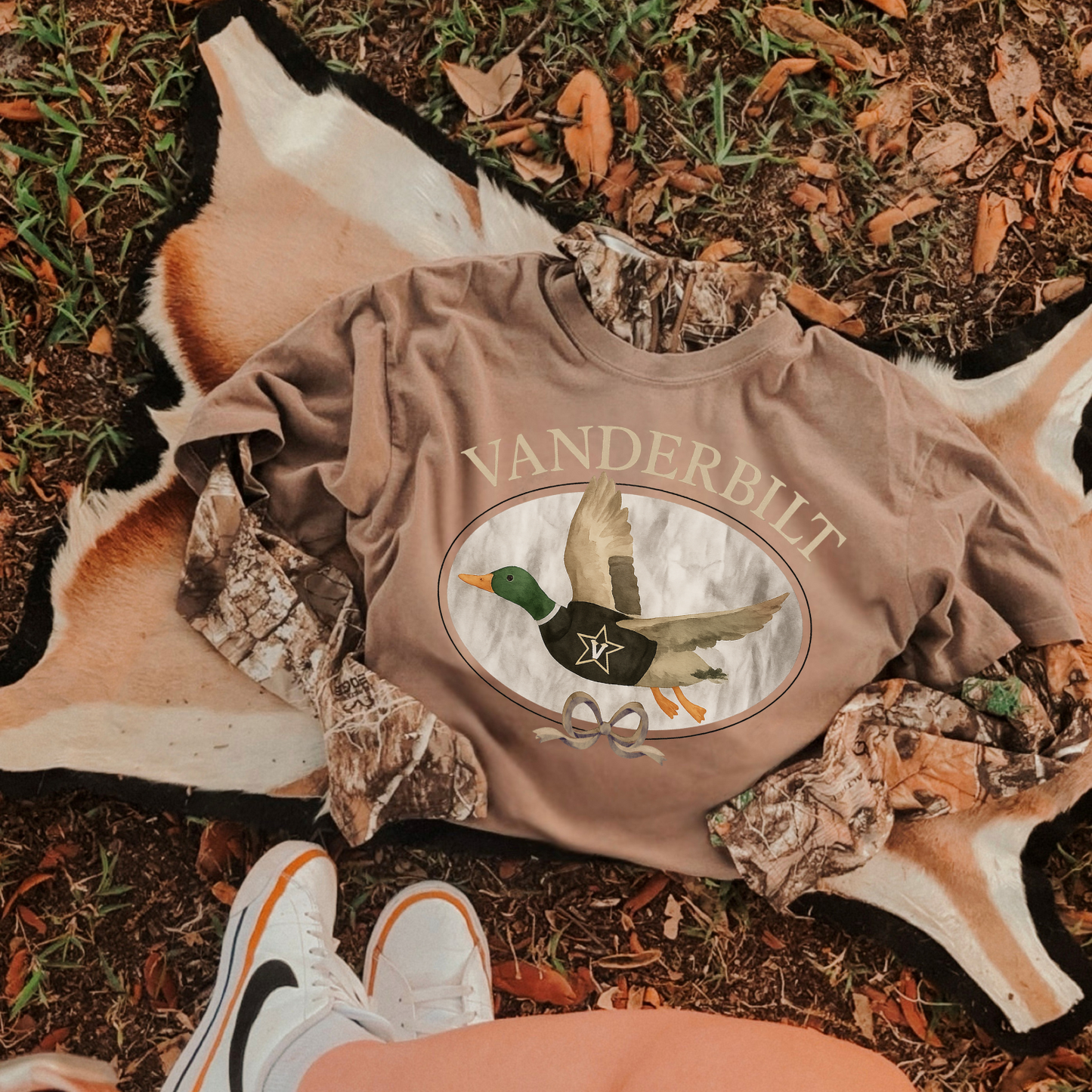 Vanderbilt Game Day Mallard DTF Transfer