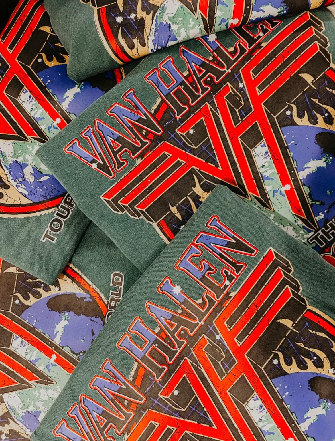 Vintage VH Tour DTF Transfer