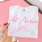 Vet Nurse Pink Coquette DTF Transfer