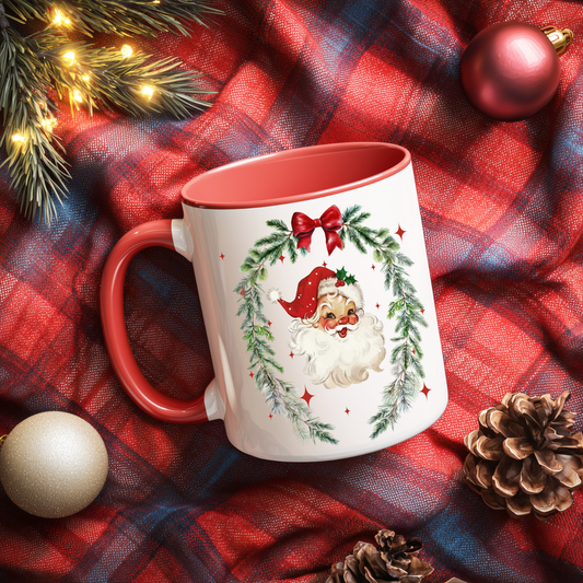 Vintage Santa UV Decal Sticker