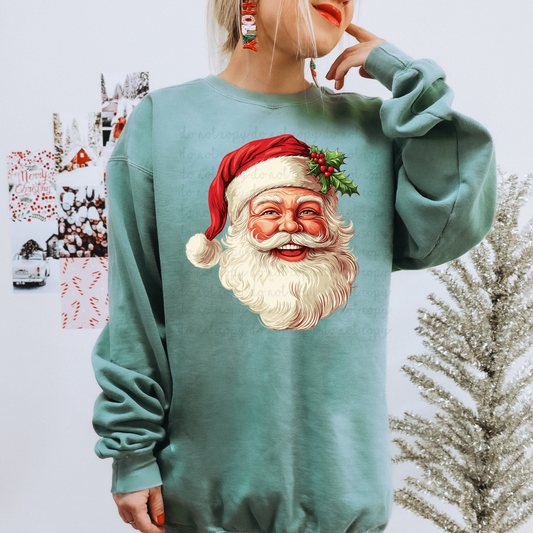 Vintage Santa DTF Transfer