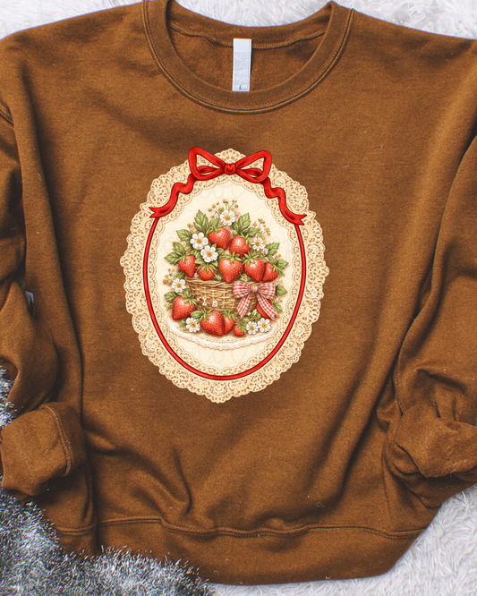 Vintage Strawberry Kitchen DTF Transfer