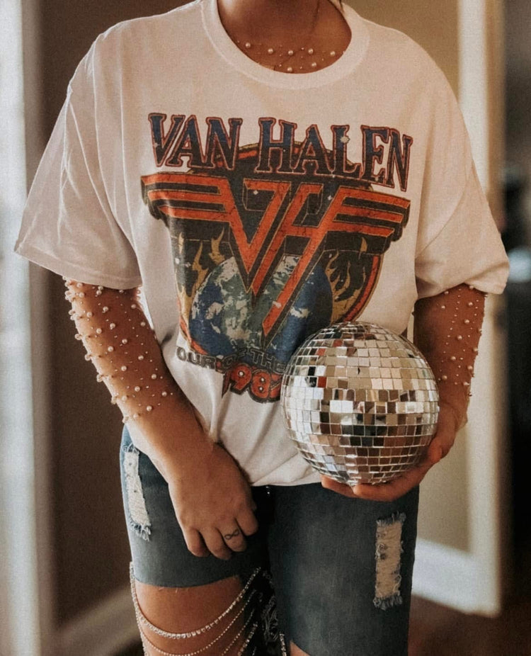 Vintage VH Tour DTF Transfer