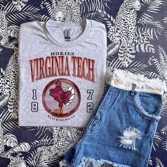 Virginia Tech Hokies DTF Transfer