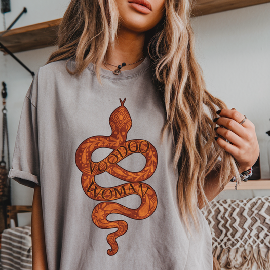 Voodoo Woman DTF Transfer