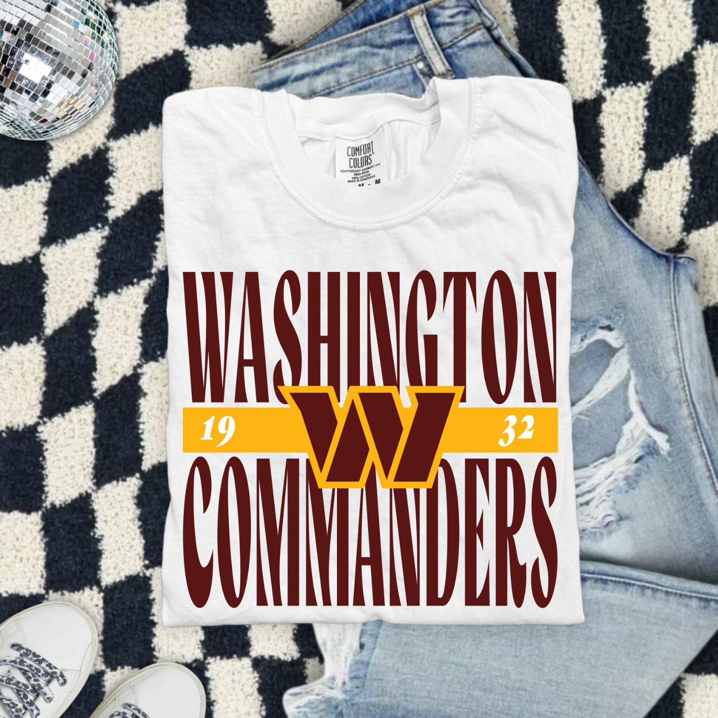 Washington Commanders Score DTF Transfer
