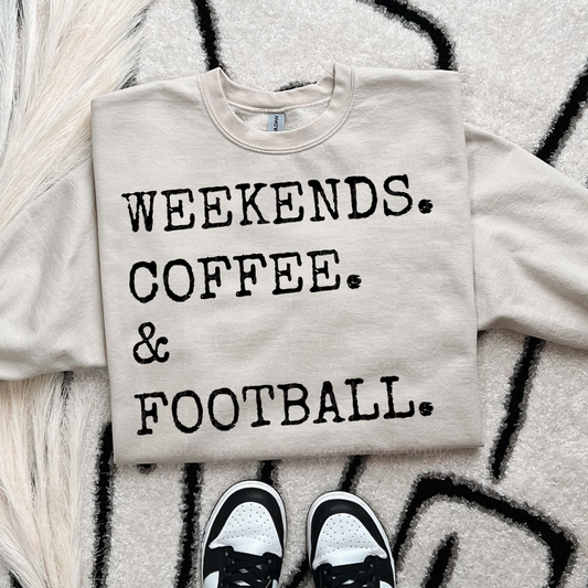 Weekends. Coffee. & Football. DTF Transfer