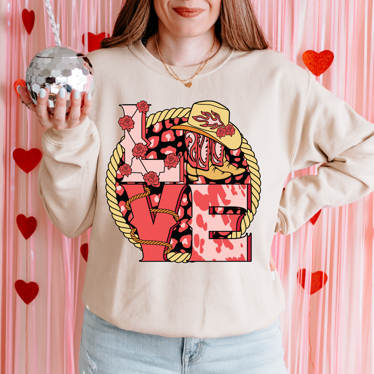 Western Love DTF Transfer