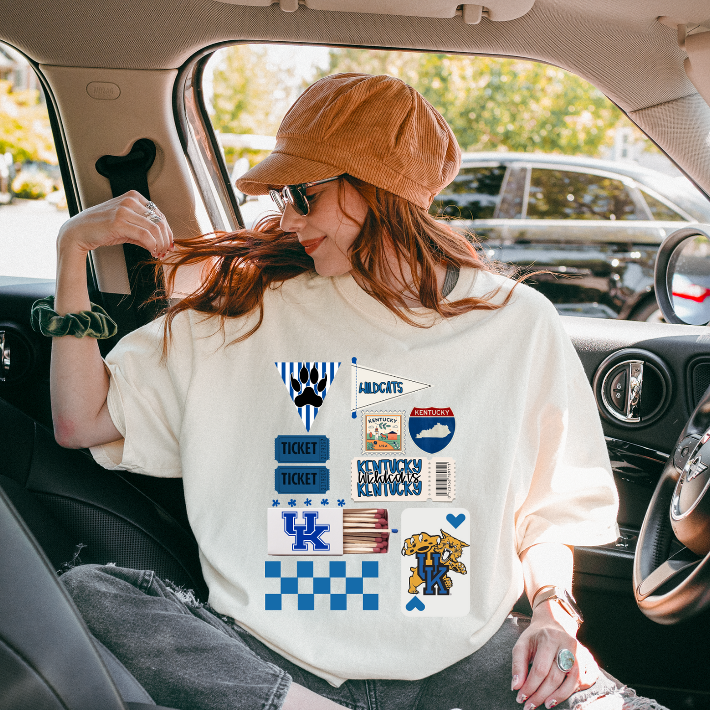 Wildcats Matchbox DTF Transfers