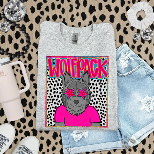 Preppy Wolfpack DTF Transfer