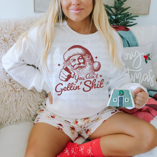 You Ain't Gettin' Shit DTF Transfer